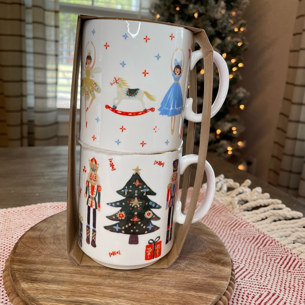 Nutcracker Ballet Christmas Mugs